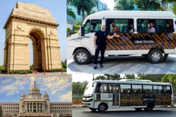 AC பேருந்துகளை அறிமுகப்படுத்தும் Uber., Uber Shuttle என்ற பெயரில் பல வசதிகள்