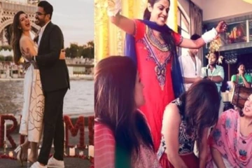 வருங்கால கணவரின் முதல் திருமணத்தில் பங்கேற்று மணமக்களை வாழ்த்திய நடிகை ஹன்சிகா! வைரல் வீடியோ