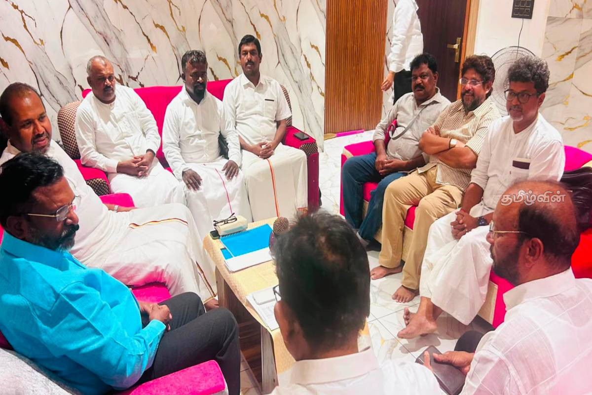 ஈழத்தமிழர் அரசியல் நிலவரம் தொடர்பில் திருமாவளவனுடன் தமிழ்த் தேசியப் பேரவை கலந்துரையாடல் | Tamil National Council Discussion Thirumavalavan ஈழத்தமிழர் அரசியல் நிலவரம் தொடர்பில் திருமாவளவனுடன் தமிழ்த் தேசியப் பேரவை கலந்துரையாடல் | Tamil National Council Discussion Thirumavalavan