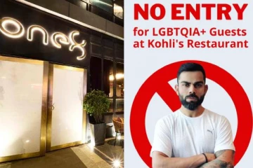 விராட் கோலியின் உணவகத்தில் ஓரினச்சேர்கையாளர் அனுமதி மறுப்பு! உண்மை நிலவரம் என்ன?