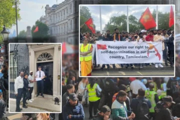 பிரித்தானிய தமிழர் ஒருங்கிணைப்புக் குழுவினரின் முள்ளிவாய்க்கால் நினைவேந்தல்