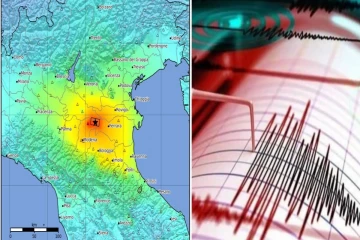 இத்தாலியில் சக்திவாய்ந்த நிலநடுக்கம் பதிவு