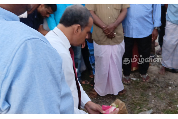 தொண்டமனாறு- வல்லை துன்னாலை வீதிக்கு அடிக்கல் நாட்டால்..! | Foundation Stone Laid For Thondamanaru Vallai