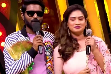 பொண்டாட்டி காலில் விழும் மாகாபா ஆனந்த்!! உண்மையை உடைத்த மனைவி சூசன் ஜார்ஜ்..