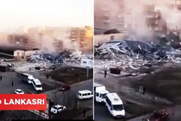 ரஷ்யாவில் பயங்கர வெடி விபத்து! தூள் தூளாக சிதறி தரைமட்டமான கட்டடம்: வெளியான திகிலூட்டும் காட்சி