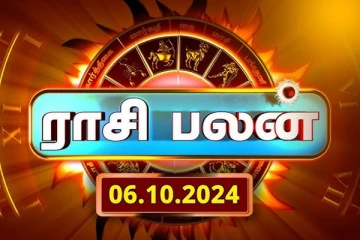 இன்றைய ராசி பலன்(06.10.2024)