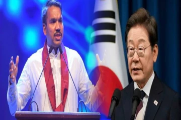 தென்கொரிய ஜனாதிபதியின் நடவடிக்கைக்கு நாமல் பாராட்டு