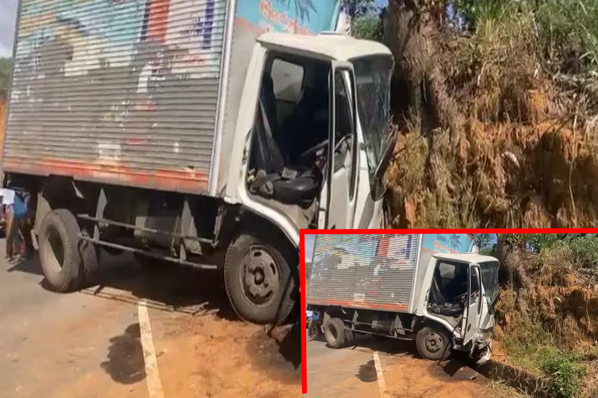 வேகக் கட்டுப்பாட்டை இழந்த லொறி விபத்து | Lorry Accident After Losing Control Nanu Oya