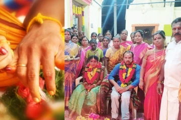 மாற்றுத்திறனாளி ஜோடிக்கு திருமணம் நடத்தி வைத்த ஊர்மக்கள் - நெகிழ்ச்சி சம்பவம்