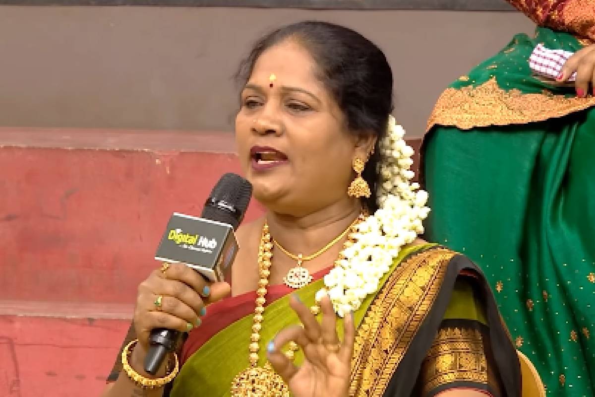 Foreign மாப்ள தான் வேணுமாம்... காரணத்தை கேட்டு ஆடிப்போன தொகுப்பாளர்! வைரல் வீடியோ | Amizhatamizha A Lady Talk About Foreign Proposal