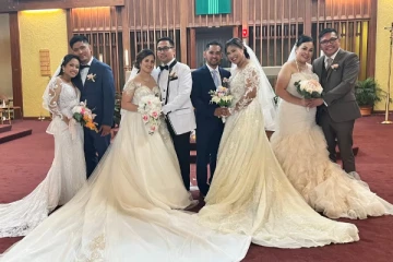 ஒரே நேரத்தில் திருமண பந்தத்தில் இணைந்த நான்கு ஜோடி: காரணம் என்ன