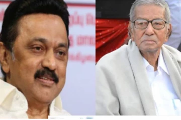 ‘’ சீக்கிரம் குணமாகி வாங்க தோழர் சங்கரய்யா ‘’  - முதலமைச்சர் ஸ்டாலின்