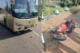 தமிழர் பகுதியில் இடம்பெற்ற கோர விபத்து ; மோட்டார் சைக்கிள் பயணி பலி
