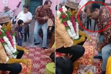 மாப்பிள்ளைக்கு நலங்கு வைக்க வந்த நபர்! சிரித்த மாதிரியே பிரிந்த உயிர்