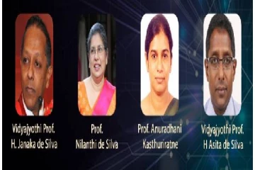 இலங்கைக்கு பெருமை சேர்த்த பல்கலைக்கழக பேராசிரியர்கள்