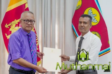 கிழக்கு மாகாண ஆளுநர் அலுவலக செயலாளராக ஜே.எஸ்.அருள்ராஜ்