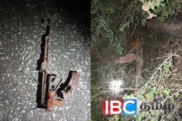 நெடுந்தீவில் பாவனையற்ற காணியிலிருந்து மீட்கப்பட்ட துப்பாக்கி