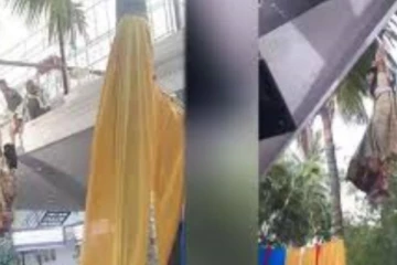 பிரபல நடிகை எடுத்த ரிஸ்க்... தீயாய் பரவும் காணொளியால் அதிர்ச்சியில் ரசிகர்கள்