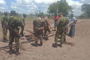 கிளிநொச்சியில் மீட்கப்பட்ட ஆபத்தான பொருட்கள்