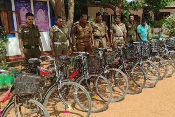 புதுக்குடியிருப்பில் நீண்ட நாள் சைக்கிள் திருடர்கள் கைது (Video)