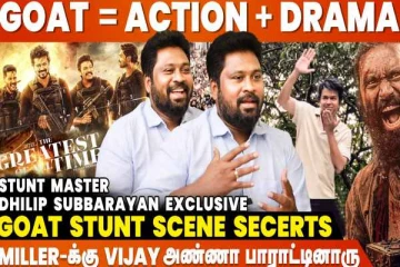 GOAT Poster Decoding.. "Thalapathy கூட 5-வது படம்" - Dhilip Subbarayan Interview