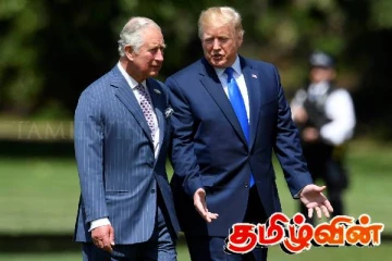 பல எதிர்ப்பார்ப்பிற்கு மத்தியில் இங்கிலாந்து செல்லும் ட்ரம்ப்