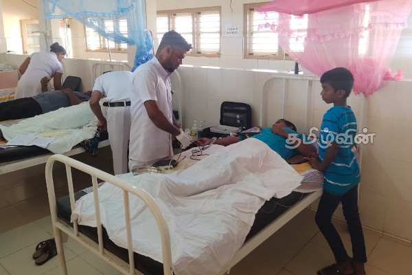 மருதங்கேணி பிரதேச வைத்தியசாலையில் நடைபெற்ற இரத்ததான முகாம் | Blood Donation Camp Held At Maruthangeni Hospital