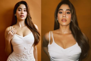 நடிகை ஜான்வி கபூர் கவர்ச்சி போட்டோஷூட்