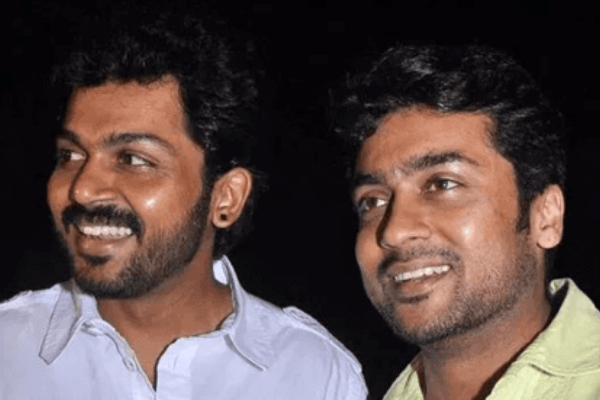 நடிகர் சூர்யா மற்றும் கார்த்தி பள்ளி பருவத்தில் எடுத்து கொண்ட புகைப்படத்தை பார்த்துள்ளீர்களா !