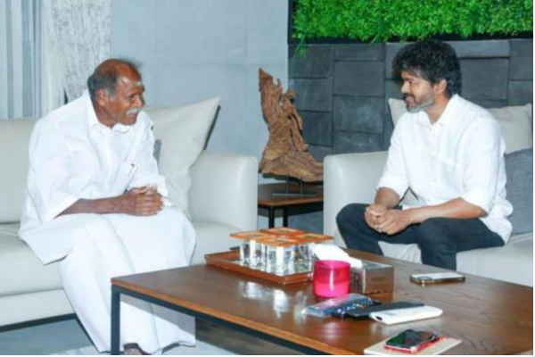 தளபதி விஜயை சந்தித்த முதலமைச்சர்...எதற்காக தெரியுமா? | Chief Minister Met Command Vijay Do You Know Why தளபதி விஜயை சந்தித்த முதலமைச்சர்...எதற்காக தெரியுமா? | Chief Minister Met Command Vijay Do You Know Why