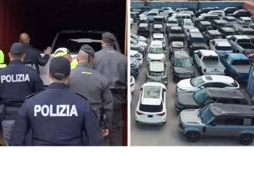 கனடாவில் களவாடப்பட்ட வாகனங்கள் இத்தாலியில் மீட்பு