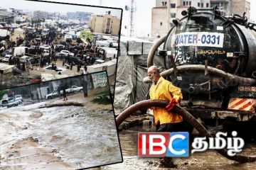 இயற்கையாலும் தாக்குதலுக்கு உள்ளாகும் காசா நிலம்! வெள்ளப்பெருக்கால் பாதித்த மக்கள்