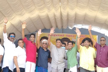 தலவாக்கலையில் தொழிலாளர் தேசிய சங்கத்தின் மே தின கூட்டம்: சஜித் பங்கேற்பு