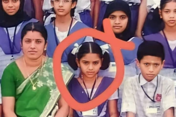 இந்த போட்டோவில் இருப்பது யார் தெரியுமா? சின்னத்திரையை கலக்கும் ஹீரோயின் தான்