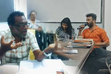 விடுதலைப் புலிகளை பயங்கரவாதிகள் என்று கூறாதீர்கள்: சிங்கள எழுத்தாளரை நேரில் கண்டித்துப் பேசிய ஈழத்து எழுத்தாளர்