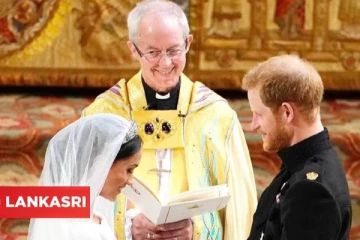 இளவரசர் ஹரி-மேகன் ஜோடிக்கு எப்போது எங்கு திருமணம் நடந்தது? உண்மையை உடைத்த பேராயர்