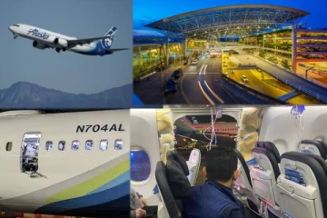 நடுவானில் பறந்த போது திறந்த விமானத்தின் கதவு : அவசரமாக தரையிறக்கப்பட்ட அமெரிக்க விமானம்