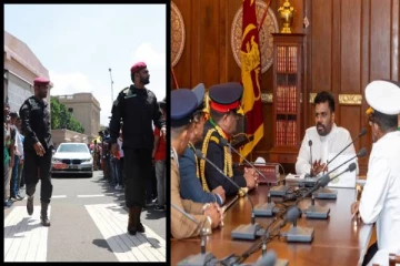 முப்படைத் தளபதிகளை அழைத்துப் பேசிய ஜனாதிபதி அநுர! விசேட கமாண்டோக்கள் பணியில்