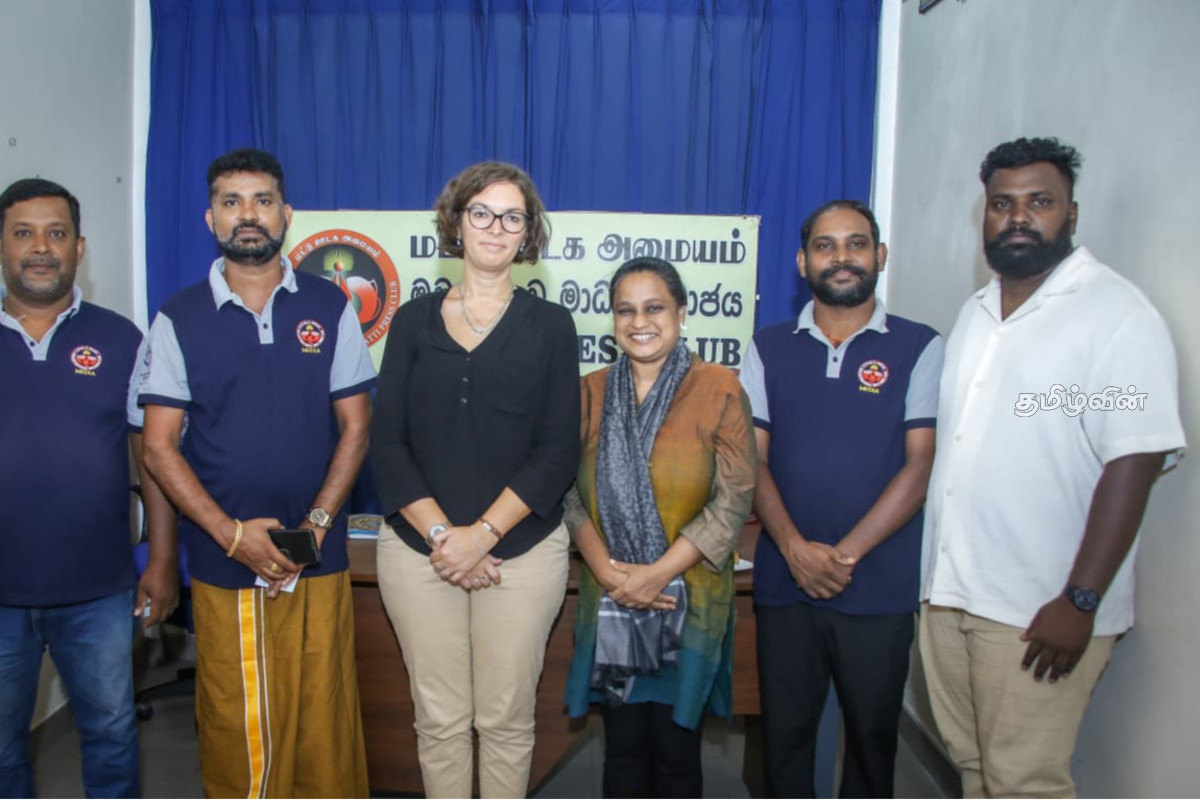 இலங்கையில் பயங்கரவாத தடைச் சட்டத்தை நீக்குமாறு ஜேர்மன் துணை தூதுவரிடம் ஊடகவியலாளர்கள் கோரிக்கை | Journalist Request German Ambassador Terrorism