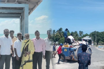 அனலைதீவு பிரதான வீதி புனரமைக்க அமைச்சர் டக்ளஸ் நடவடிக்கை