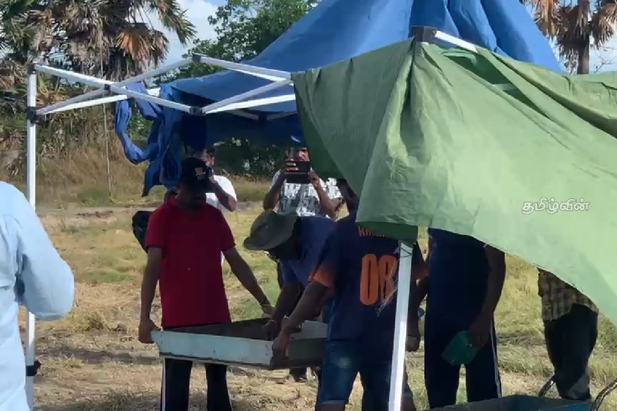 செம்மணி மனிதப் புதைகுழியின் மூன்றாம் கட்ட மூன்றாம் நாள் அகழ்வுப் பணிகள் | Third Day Of Excavation Semmani Human Burial Site