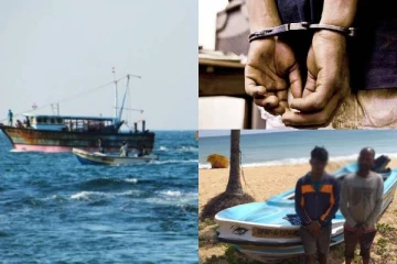 அனுமதிப் பத்திரம் இன்றி கடற்றொழிலில் ஈடுபட்ட இருவர் கைது