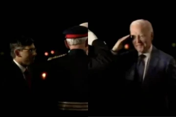 பிரித்தானிய பிரதமர் ரிஷி சுனக்கை ஜனாதிபதி ஜோ பைடன் புறக்கணித்தாரா? இணையத்தில் பரவும் வீடியோ