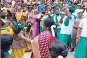 வள்ளி கும்மி நடனம் ஆடிய ஆளுநர் தமிழிசை - வைரலாகும் வீடியோ!