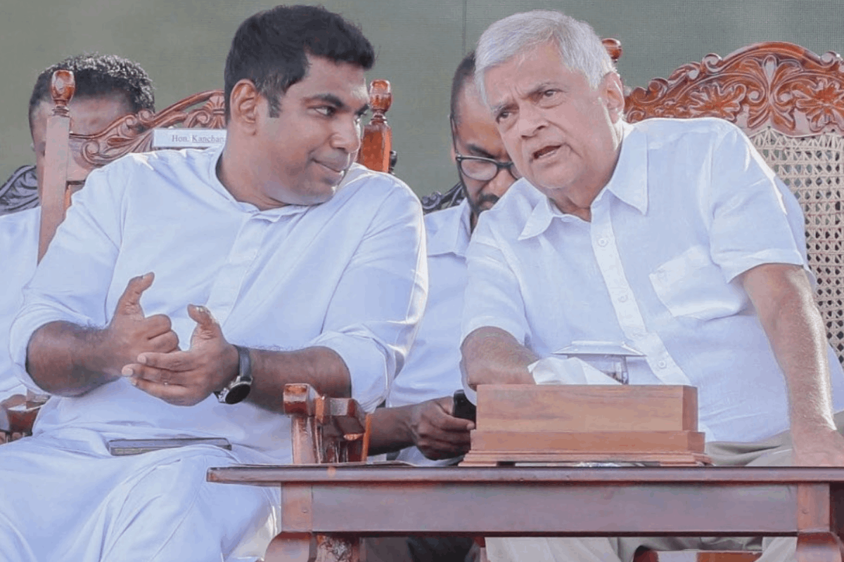 நாமலின் இடத்திற்கு கஞ்சன விஜேசேகர.. ரணில் தீட்டும் புதிய திட்டம் | Podujana Peramuna Kanchana Wijesekara Ranil நாமலின் இடத்திற்கு கஞ்சன விஜேசேகர.. ரணில் தீட்டும் புதிய திட்டம் | Podujana Peramuna Kanchana Wijesekara Ranil