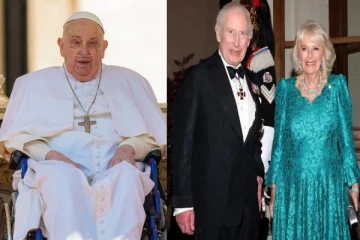 20ஆவது ஆண்டு திருமண நாளில் போப்பாண்டவரிடம் ஆசி பெற்ற சார்லஸ் கமீலா தம்பதியர்