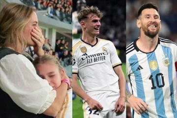 மெஸ்ஸிக்கு பின் வரலாறு படைத்த இளம்வீரர்! மைதானத்திலேயே அழுத தாய், தங்கை - வைரல் புகைப்படம்