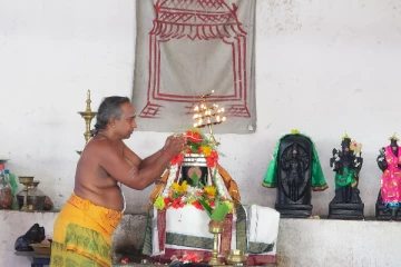 மன்னார் திருக்கேதீஸ்வர ஆலயத்தில் இடம்பெற்ற சித்திரை புத்தாண்டு விசேட பூஜை (Photos)