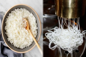 Idiyappam: மிஞ்சிய சாதத்தில் பூப்போல் இடியாப்பம்: 10 நிமிடத்தில் செய்யலாம்