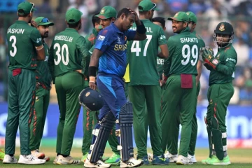 உலக கிரிக்கெட் வரலாற்றிலேயே முதல் முறை: “டைம்ட் அவுட்” விக்கெட்டை பறிகொடுத்த இலங்கை வீரர் மேத்யூஸ்